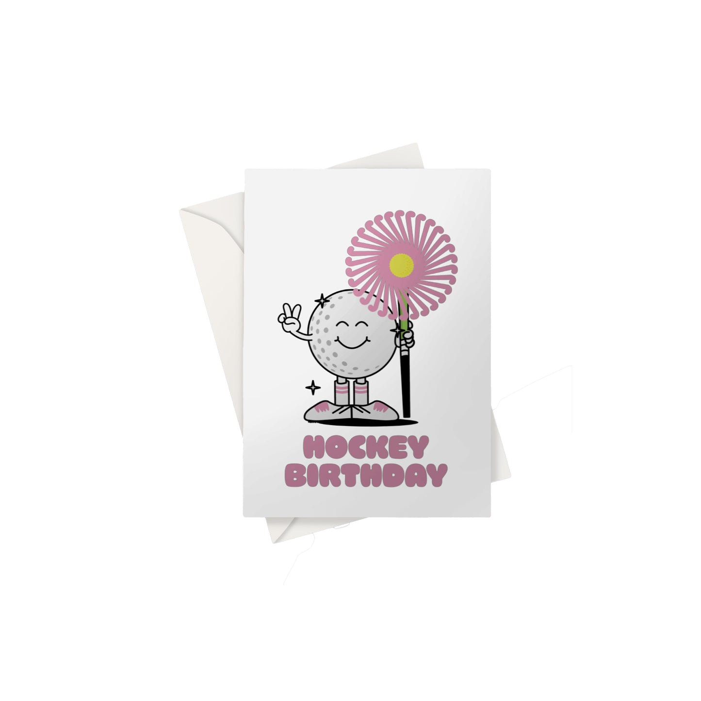 hockey birthday card